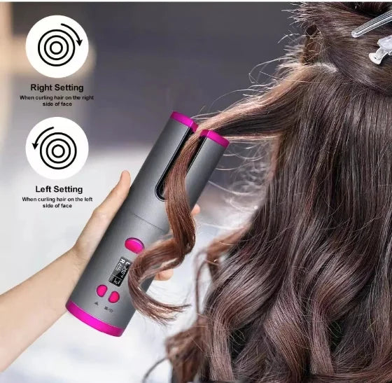 Professional USB Portable Wireless Automatic Hair Curler Finisher