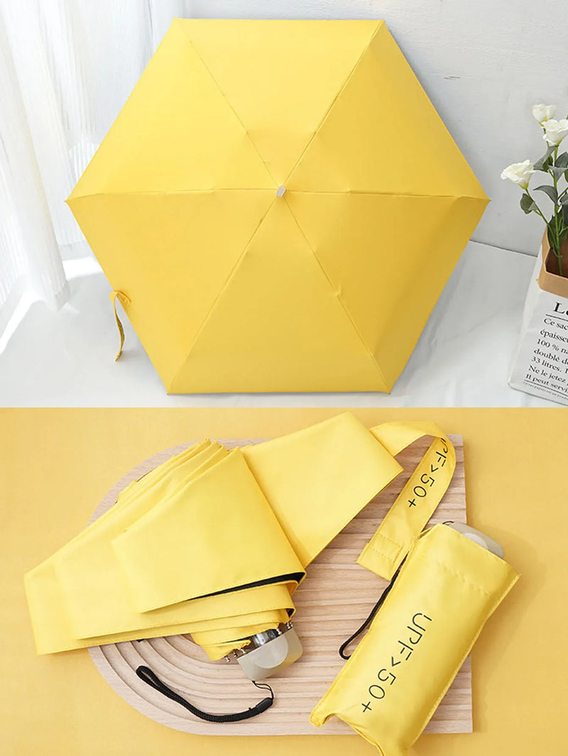 Xiaomi Outdoor Mini Sun Umbrella UV Protection Ultralight Folding Five-fold Umbrella Sunshade Umbrella